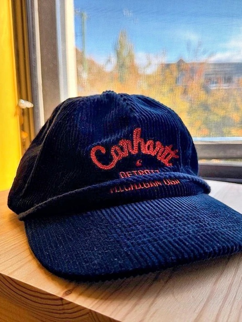 Carhartt Work in Progress Dennis Cap Navy Like New
